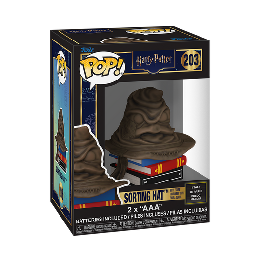 HARRY POTTER - Sorting Hat #203 Funko Pop! With Sound