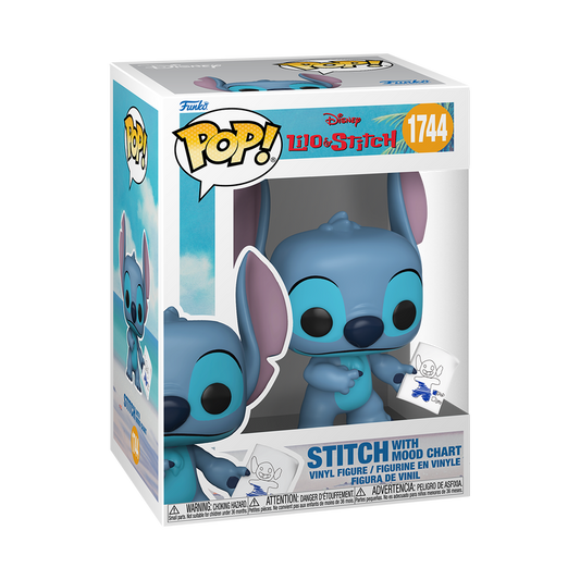 DISNEY : LILO & STITCH - Stitch With Mood Chart #1744 Funko Pop!