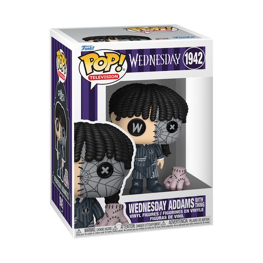 WEDNESDAY - Wednesday Addams (Patchwork) #1942 Funko Pop!