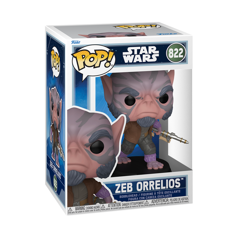 STAR WARS - Zeb Orrelios #822 Funko Pop!