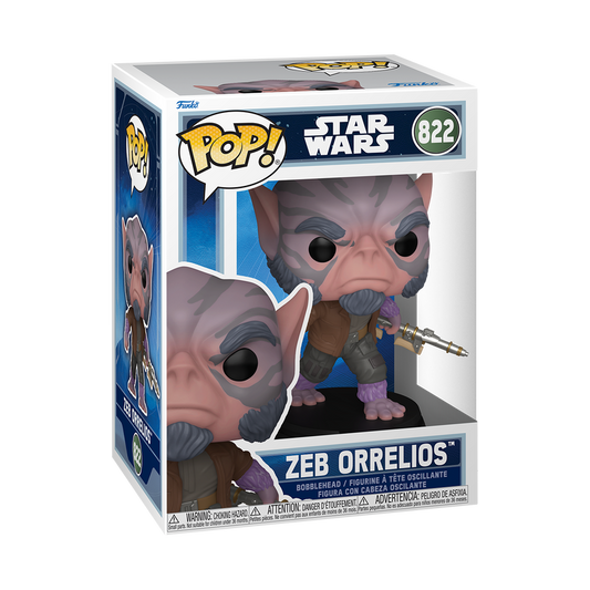 STAR WARS - Zeb Orrelios #822 Funko Pop!