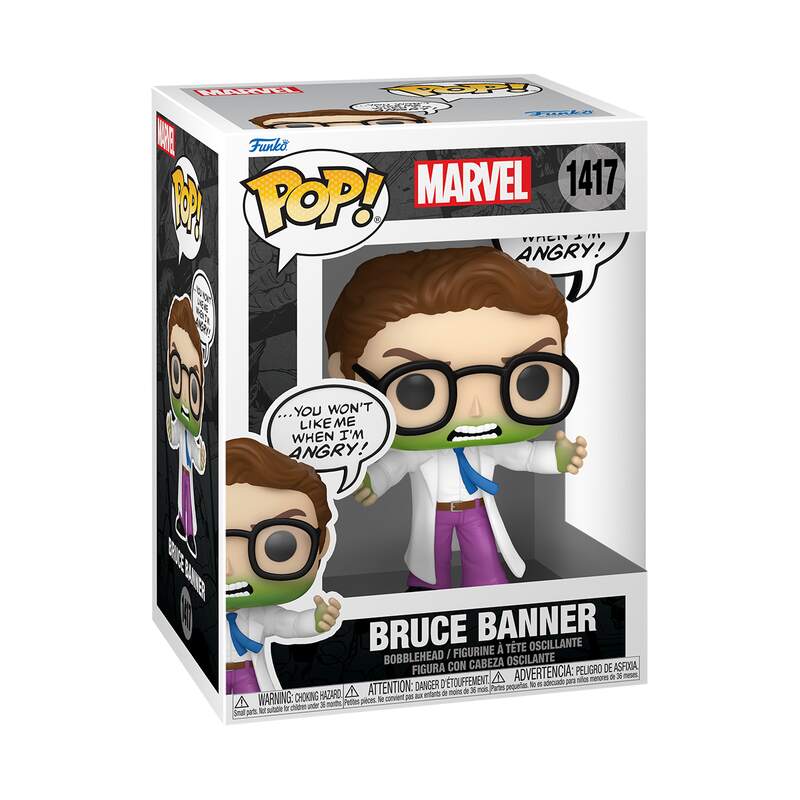MARVEL - Bruce Banner #1417 Funko Pop!