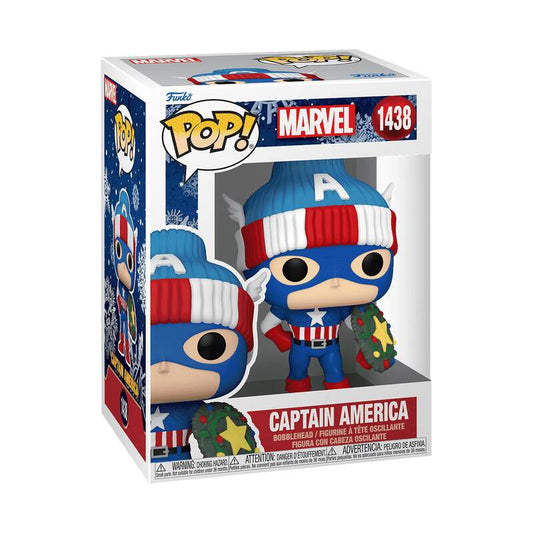 MARVEL - Captain America (Holiday) #1438 Funko Pop!