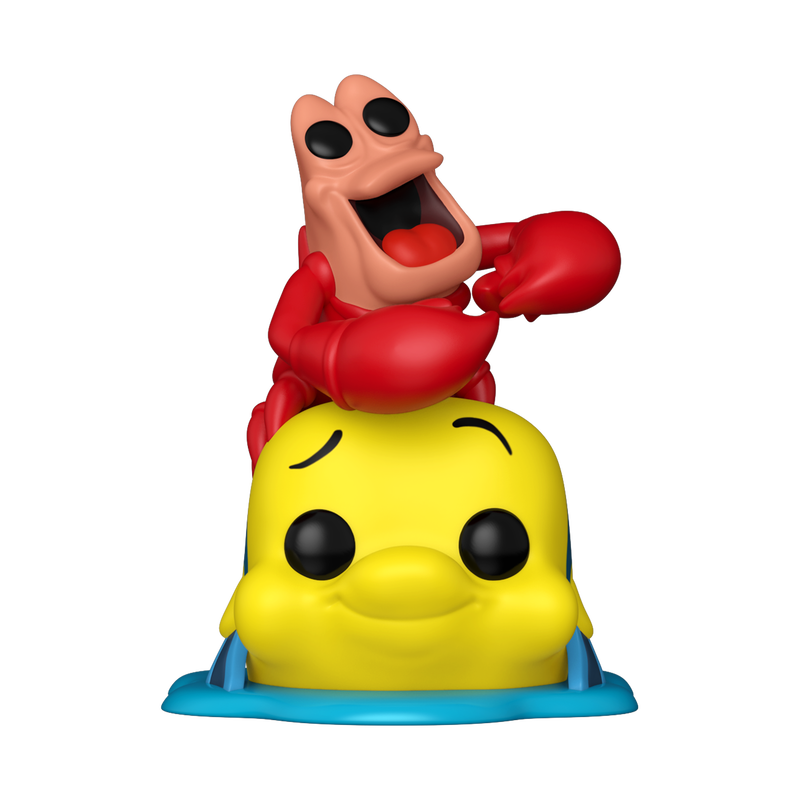 DISNEY : THE LITTLE MERMAID - Sebastian & Flounder #1756 Funko Pop!