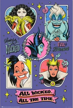 (15) DISNEY - Villains Poster GPE5948