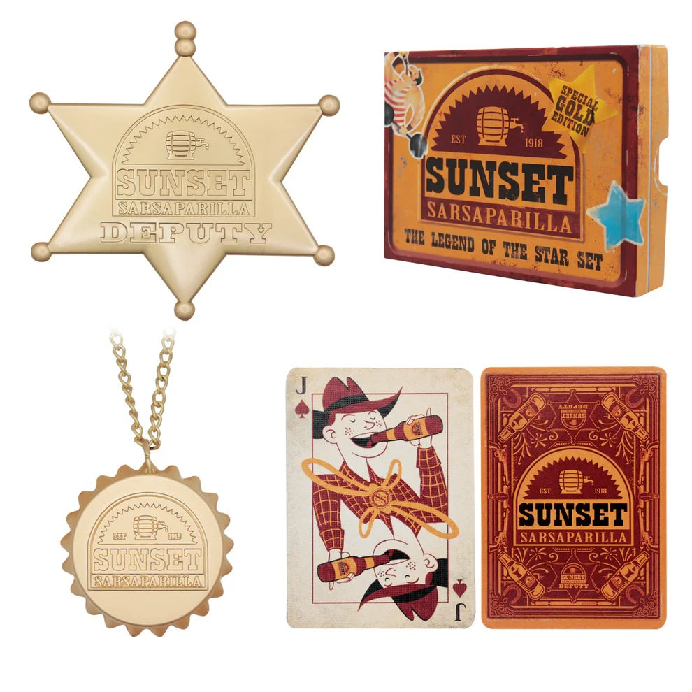 FALLOUT - Sunset Sarsaparilla Legend Of The Star Set - Gold Coloured Edition