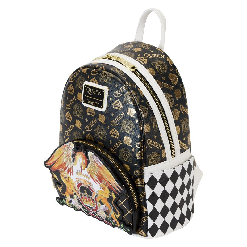 LOUNGEFLY : QUEEN - Crest Mini Backpack
