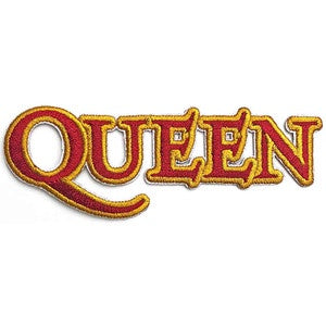QUEEN - Cut-Out Logo Woven Patch
