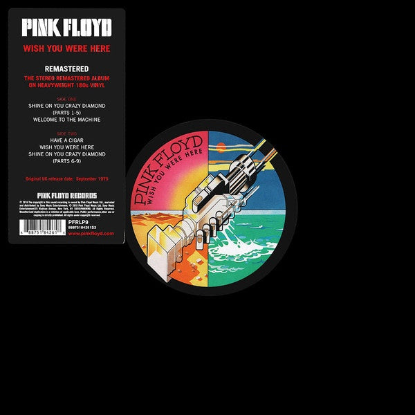 PINK FLOYD - Wish You Were Here 2024 Remastered Vinyl Album