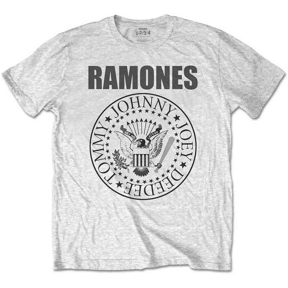 RAMONES - Presidential Seal Grey Kids T-Shirt