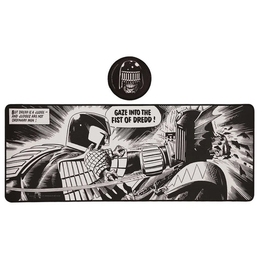 JUDGE DREDD - XL Desk Pad & Coaster Set