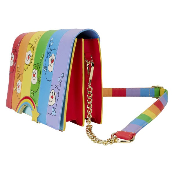 LOUNGEFLY : HALLMARK - Rainbow Brite Rainbow Sprites Crossbody Bag