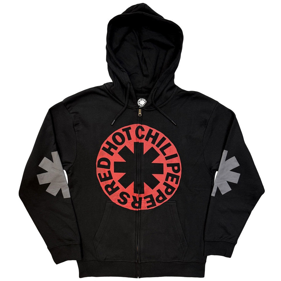 RED HOT CHILI PEPPERS - Asterisk Circle Zip Hoodie