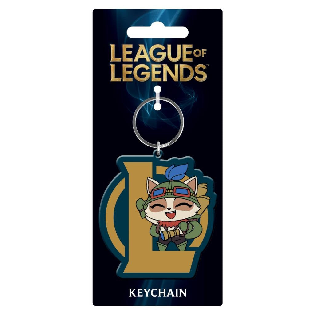 Lol Ruber LEAGUE OF LEGENDS - Teemo Rubber Keyring – Cool-Merch