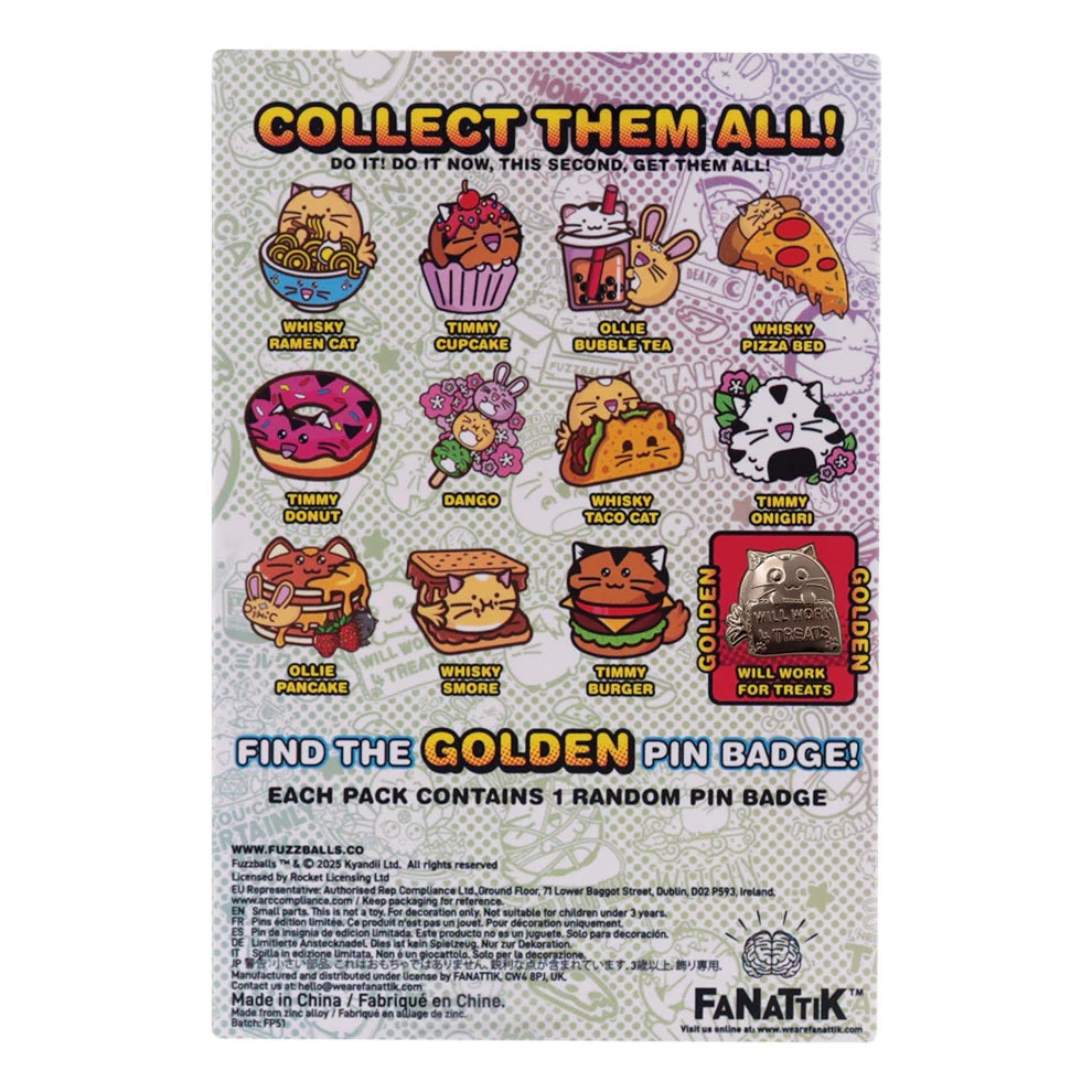 FUZZBALLS - Fanattik Mystery Pin Badge (1)
