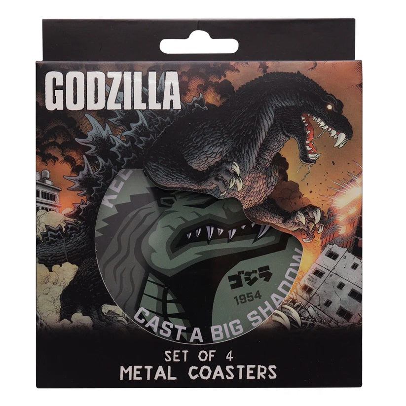 GODZILLA - Set of 4 Printed Coasters
