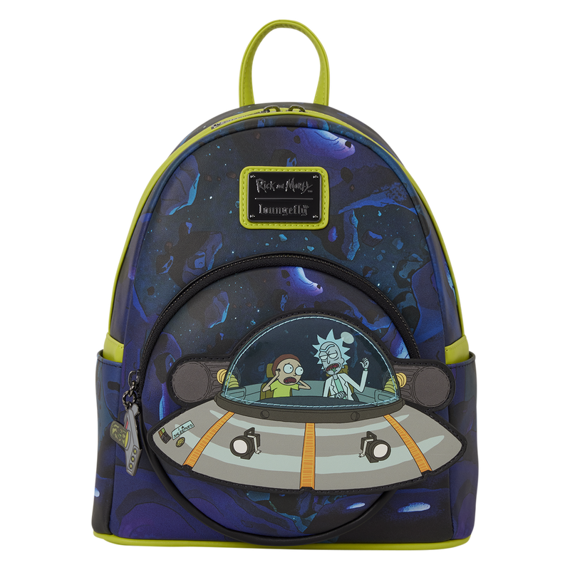 LOUNGEFLY : RICK & MORTY - Space Cruiser Mini Backpack