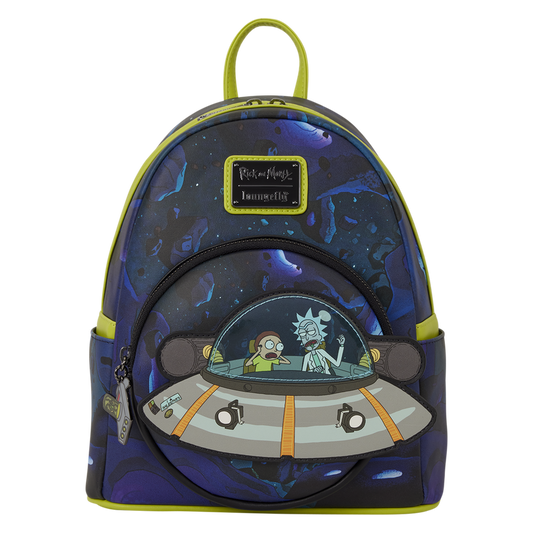 LOUNGEFLY : RICK & MORTY - Space Cruiser Mini Backpack