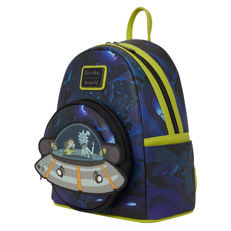 LOUNGEFLY : RICK & MORTY - Space Cruiser Mini Backpack