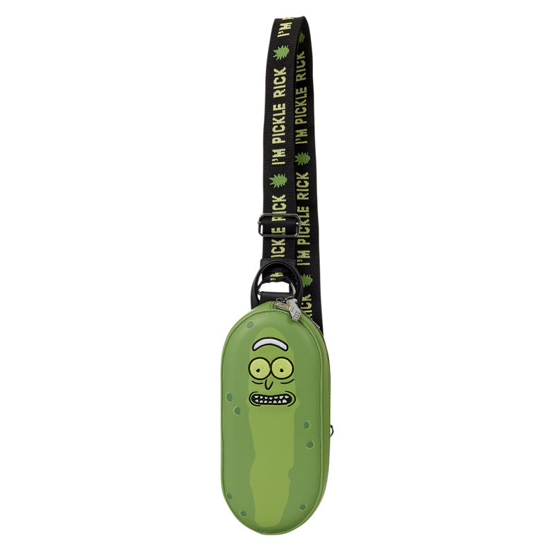 LOUNGEFLY : RICK & MORTY - Pickle Rick Sling Bag