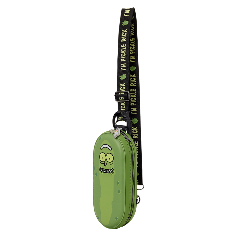 LOUNGEFLY : RICK & MORTY - Pickle Rick Sling Bag