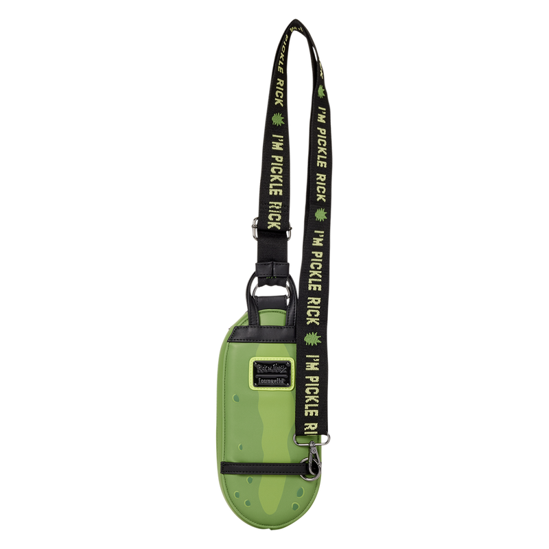 LOUNGEFLY : RICK & MORTY - Pickle Rick Sling Bag