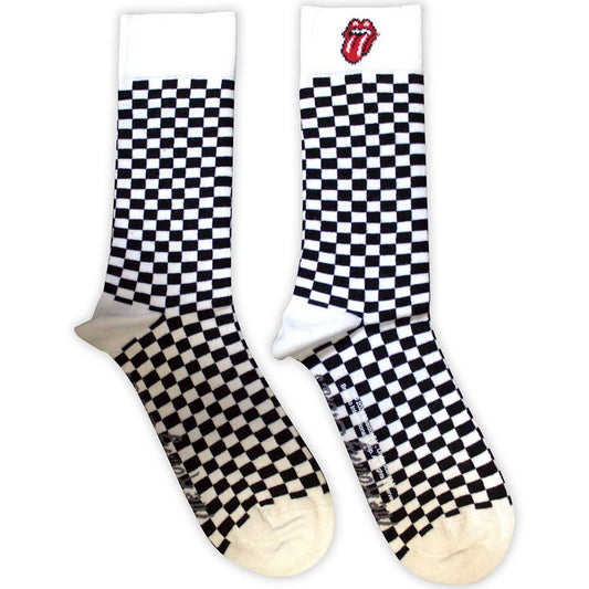 ROLLING STONES - Check Socks (7-11)