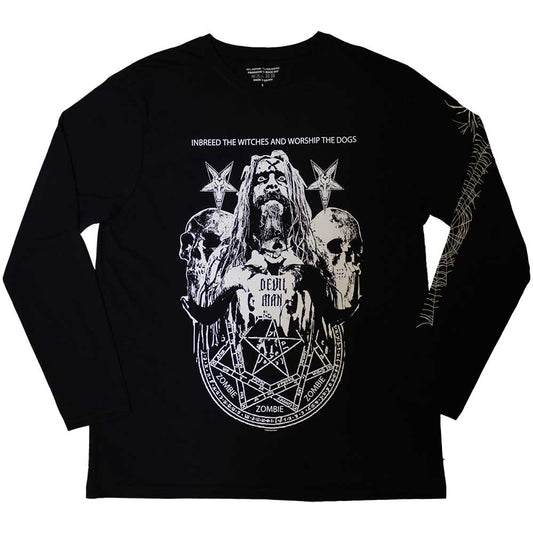 ROB ZOMBIE - Devil Man Long Sleeve T-Shirt