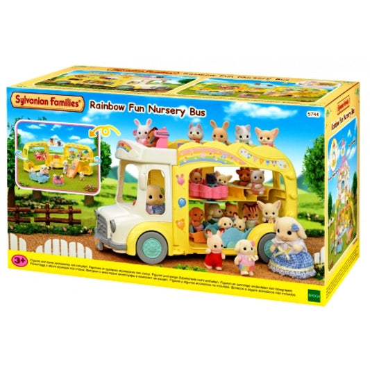 SYLVANIAN FAMILIES - Rainbow Fun Nursery Bus Set
