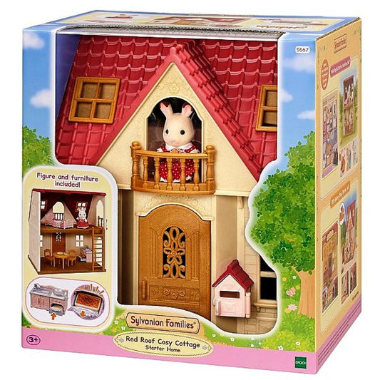 SYLVANIAN FAMILIES - Red Roof Cosy Cottage Figure Set