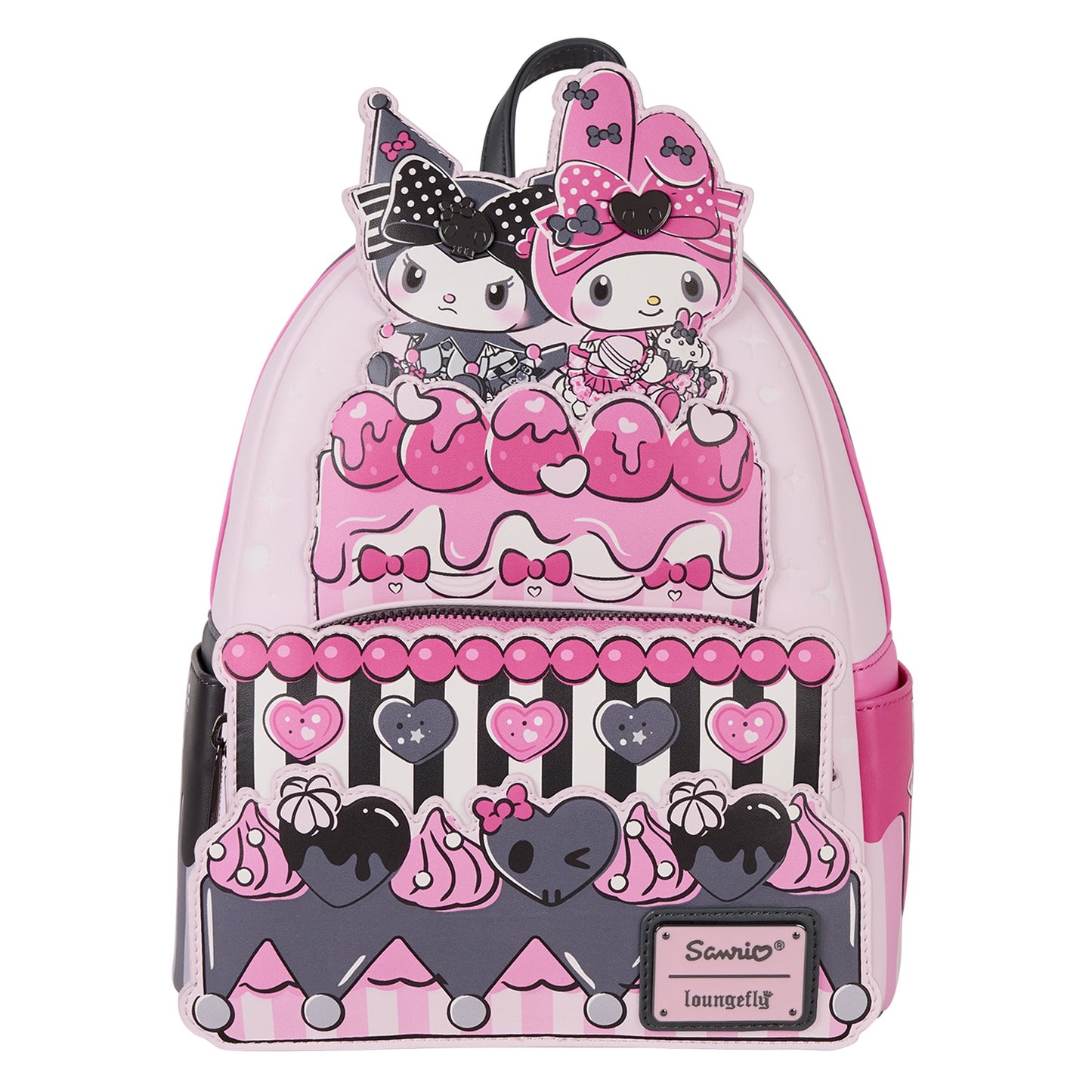 LOUNGEFLY : SANRIO - My Melody & Kuromi Mini Backpack