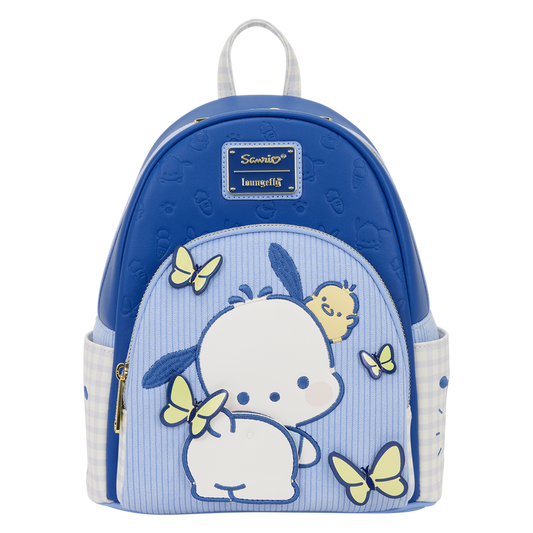 LOUNGEFLY : SANRIO - Pochacco Gingham Mini Backpack