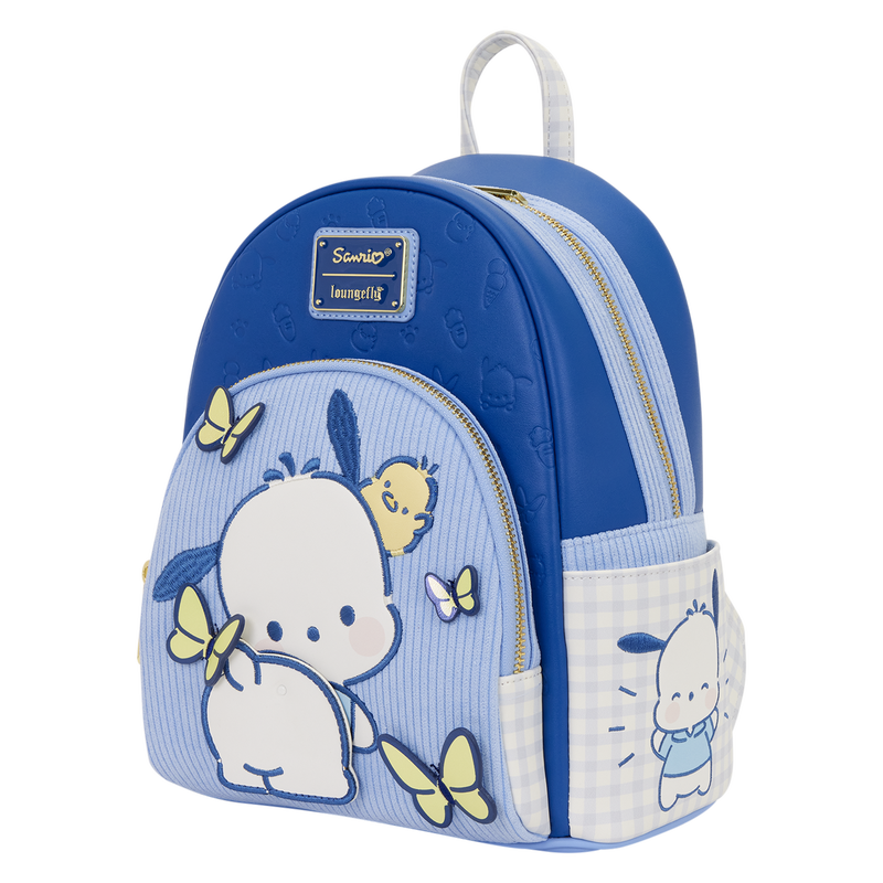LOUNGEFLY : SANRIO - Pochacco Gingham Mini Backpack