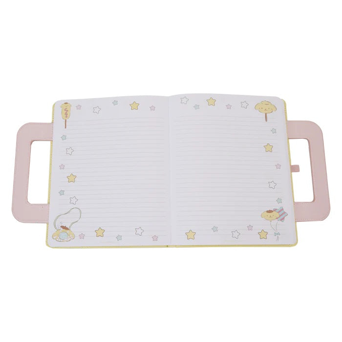LOUNGEFLY : SANRIO - Pompompurin Carnival Lunchbox Notebook