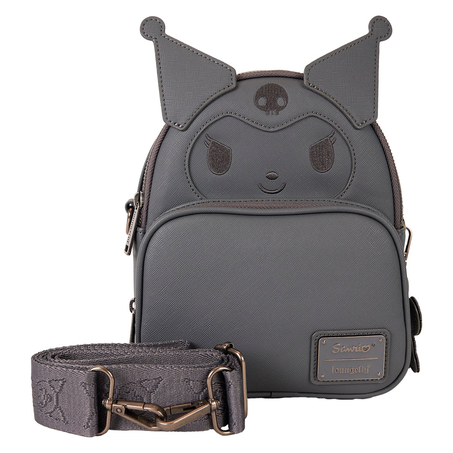 LOUNGEFLY : SANRIO - Kuromi Convertible Mini Backpack
