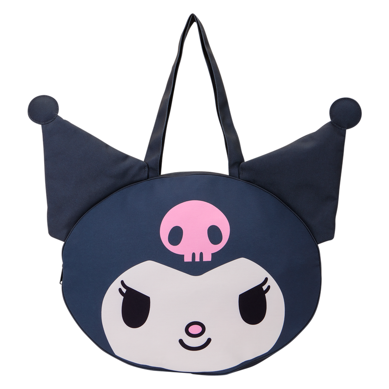 LOUNGEFLY : SANRIO - Kuromi Cosplay Canvas Tote Bag