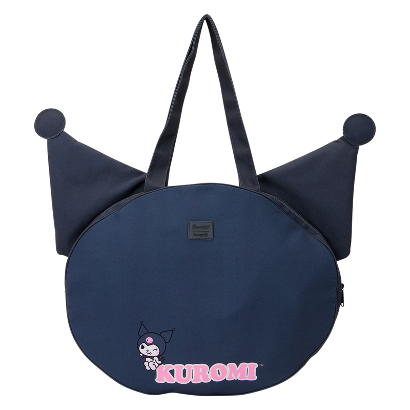 LOUNGEFLY : SANRIO - Kuromi Cosplay Canvas Tote Bag