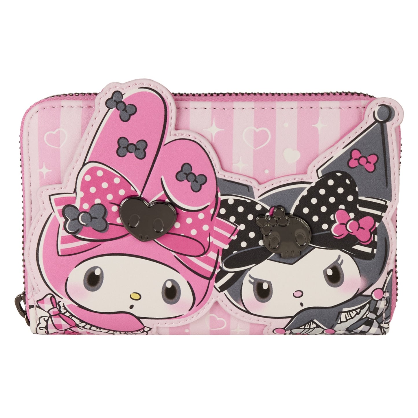 LOUNGEFLY : SANRIO - My Melody & Kuromi Zip Purse