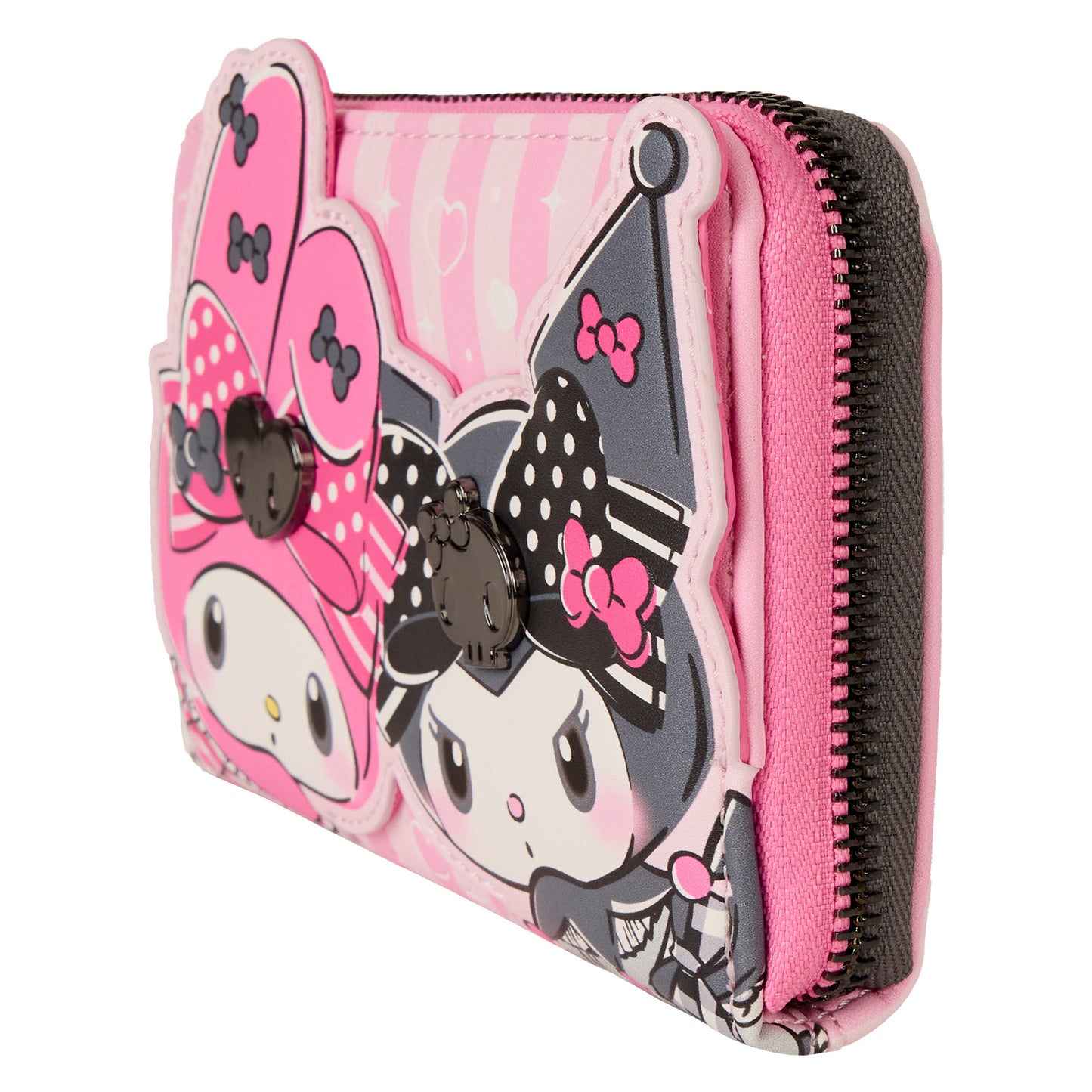 LOUNGEFLY : SANRIO - My Melody & Kuromi Zip Purse