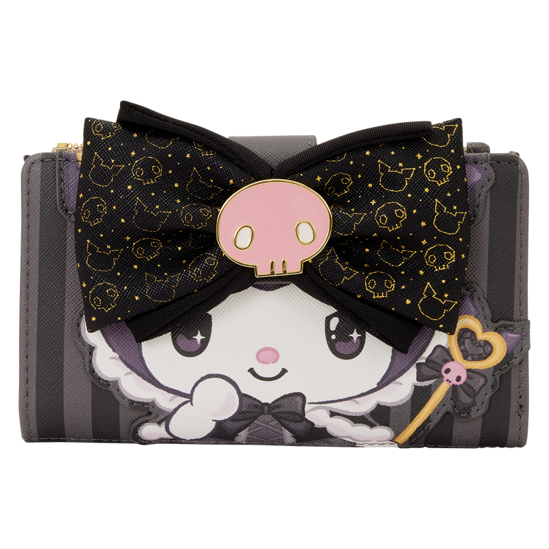 LOUNGEFLY : SANRIO - Kuromi 20th Anniversary Bifold Purse