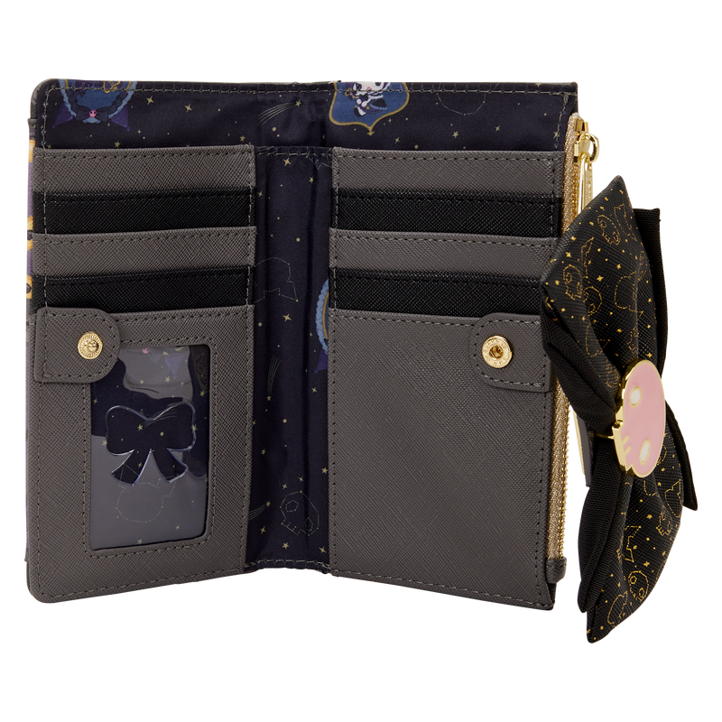 LOUNGEFLY : SANRIO - Kuromi 20th Anniversary Bifold Purse