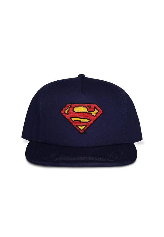 DC : SUPERMAN - Cross Stitch Logo Snapback Cap