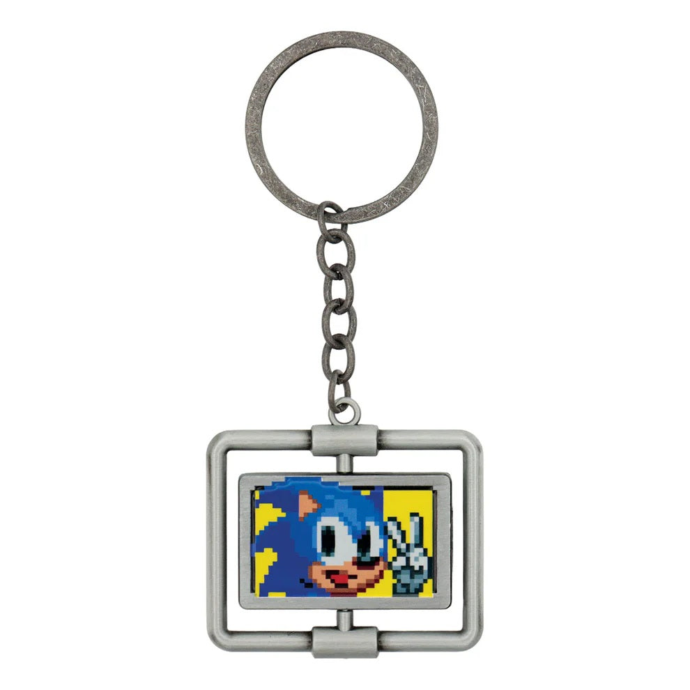 SONIC THE HEDGEHOG - Spinning Keyring