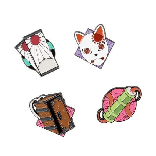 DEMON SLAYER - Set Of 4 Pins