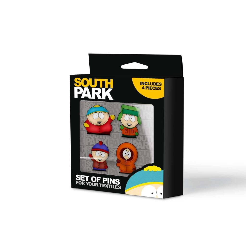 SOUTH PARK - Set Of 4 Pins