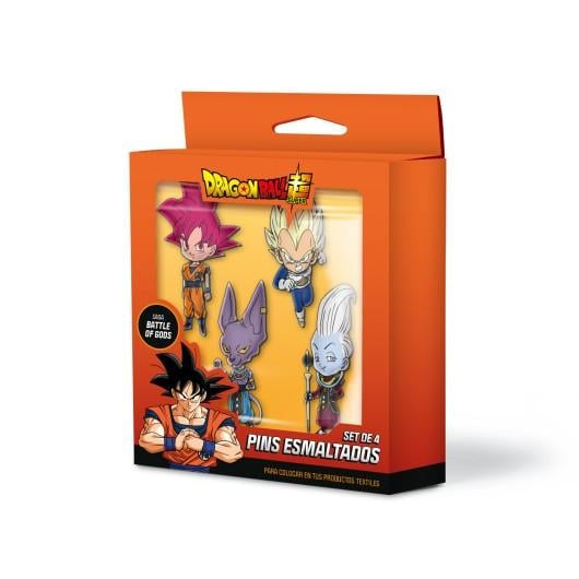 DRAGON BALL SUPER - Battle Of The Gods Set Of 4 Pins