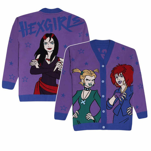SCOOBY DOO : HEX GIRLS - Knitted Cardigan