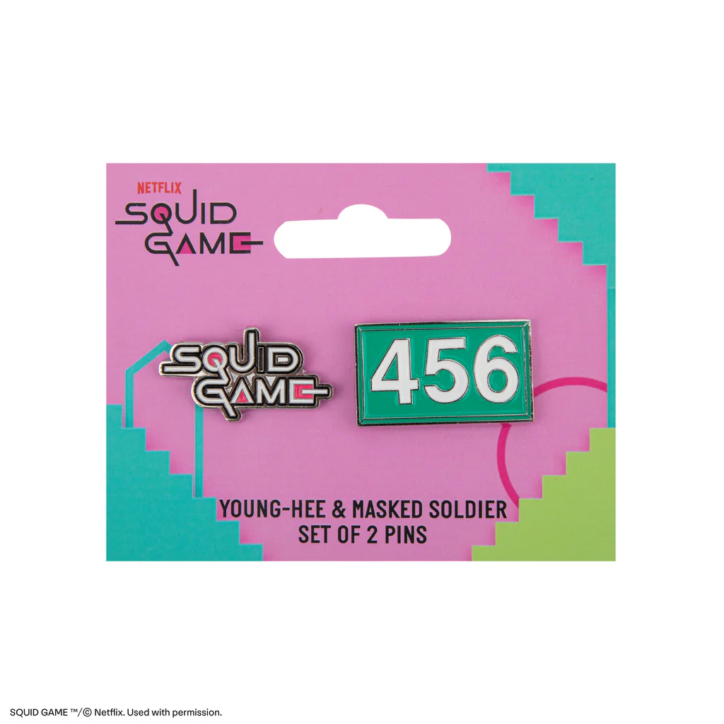 SQUID GAME - 456 & Squid Game Pin Set