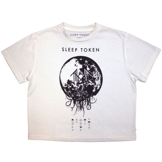 SLEEP TOKEN - Take Me Back To Eden Natural Crop Top