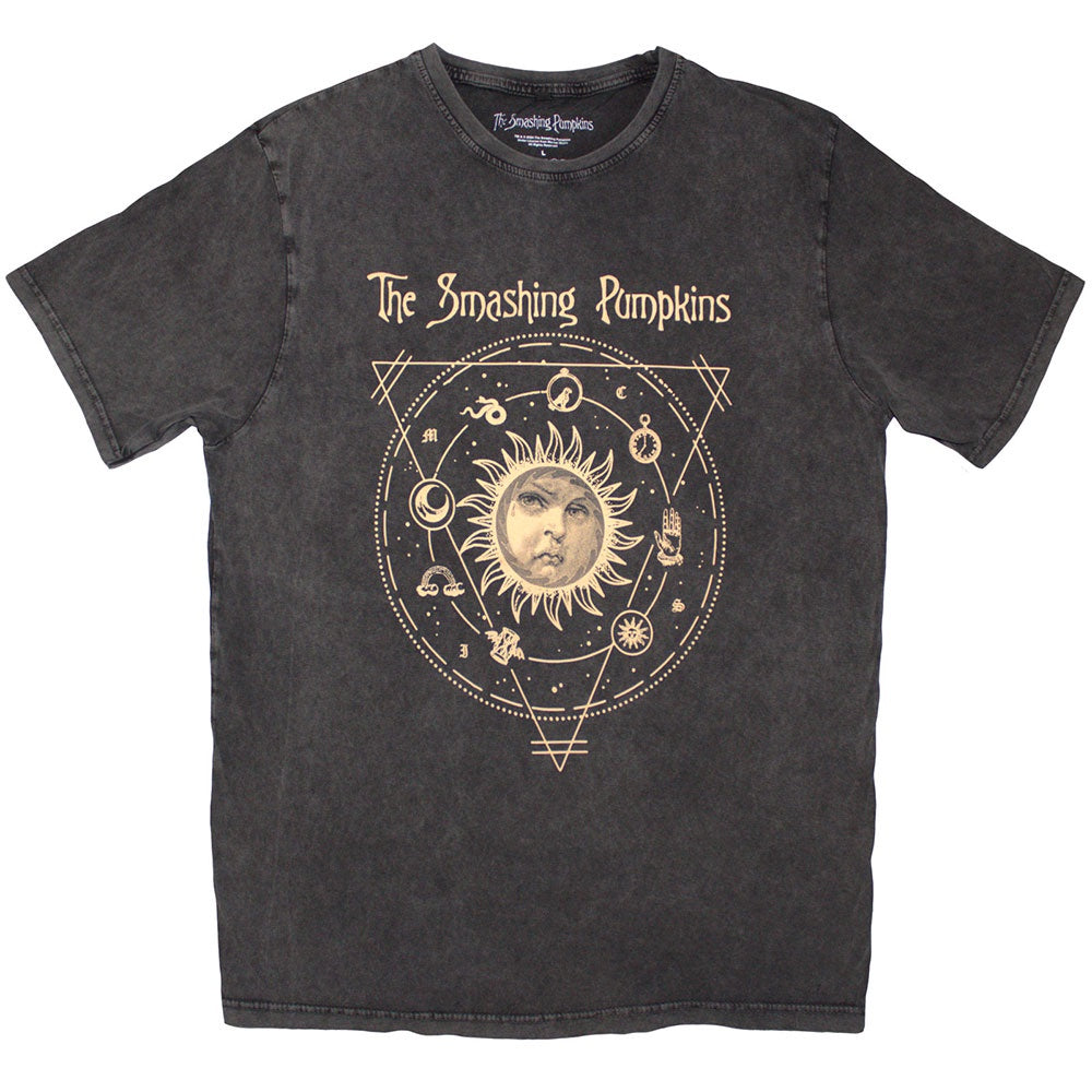 SMASHING PUMPKINS - Celestial Sun Stone Wash T-Shirt